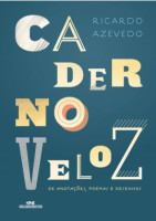 Caderno veloz de anotações, poemas e desenhos 