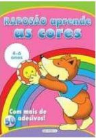 Raposão aprende as cores c/ adesivos 