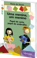 Uma Menina, Um Menino Papel de Carta, Papel de Embrulho 