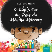 O Lápis Cor da Pele do Menino Marrom 