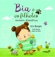 Bia e os filhotes - animais domésticos 