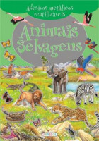 Adesivos Metálicos Reutilizáveis - Animais Selvagens 