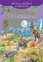 Adesivos Metálicos Reutilizáveis - Dinossauros 