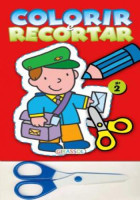 Colorir e Recortar Vermelho 