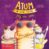 Atum, o gato grato - faz um som 