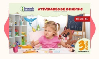 Atividade de Desenho 3 Anos KIT B 2026 