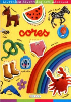 Livrinhos divertidos com adesivos - Cores 