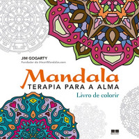Mandala terapia para a alma - Livro de colorir 