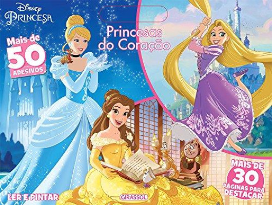 Disney - Ler e Pintar - Princesa